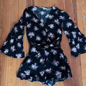 Cute floral romper